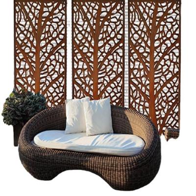 O laser decorativo exterior cortou o aço de Corten almofada 1200mm*600mm