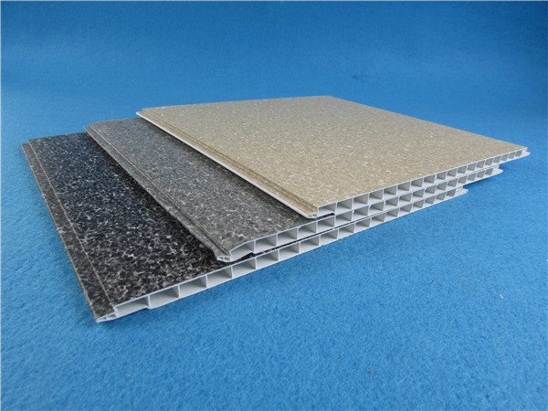 Hot Stamped PVC Waterproof Wall Panels / Ceiling Panel 250 * 5mm 25 Years Guarantee