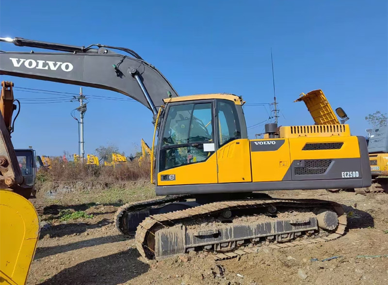 Использованная строительная техника Volvo 25тонный экскаватор гидравлический экскаватор для продажи