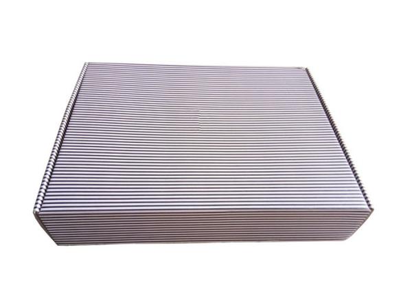 Strips Flat Folding Corrugated Gift  Box For Dress And Hairs Packing