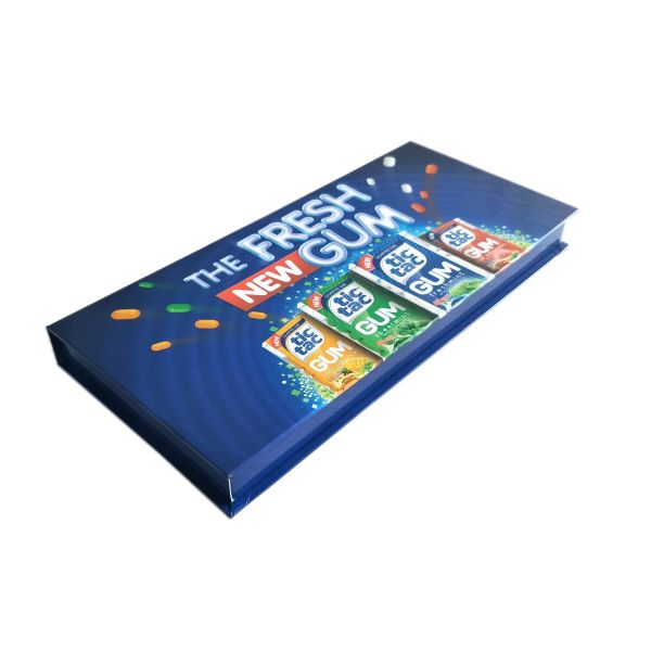 Full Color Printing Magnetic Lid Gift Box , Candy Packaging Flip Top Magnetic Box