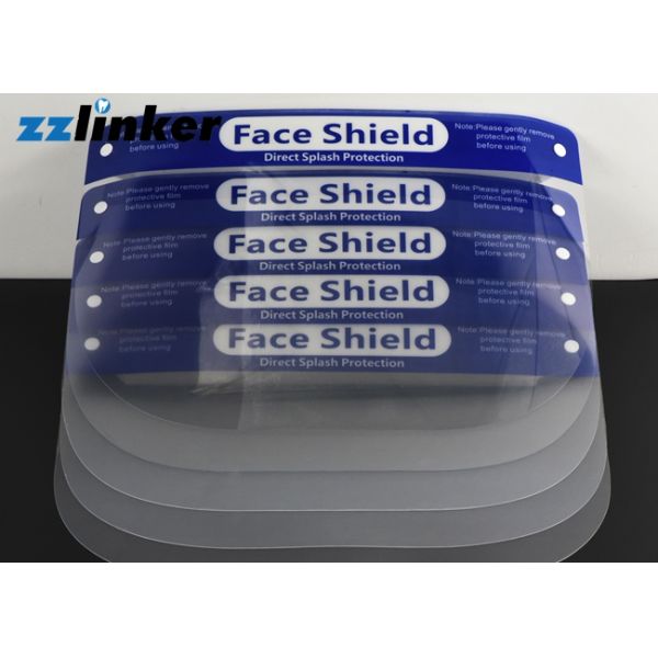 Dust Proof Anti Fog Pet Face Shield Dental Consumables