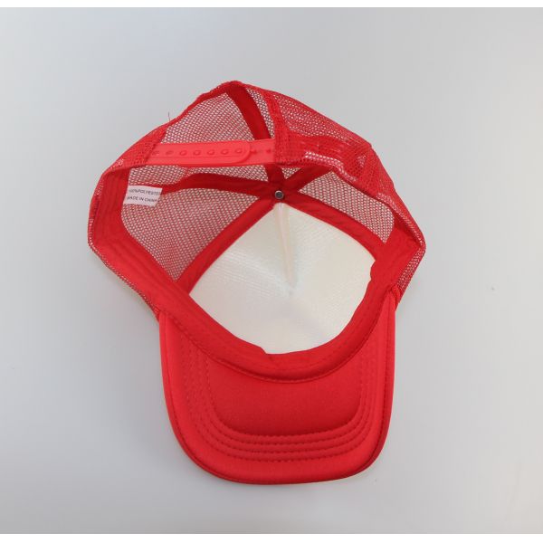 5 - Panel Foam Woven Label Snapback Trucker Cap For Protecting From Sun