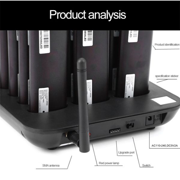 Лучшая цена 18 пейджеров беспроводный ресторан подъемник пейджер заказ службы очередь системы вызова
