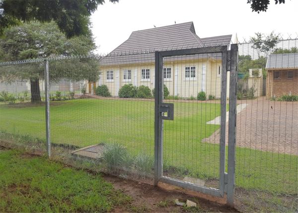 High Security Prison Anti -Cut Wire Fencing Panels Anti-Climb Security Resisdential Fence