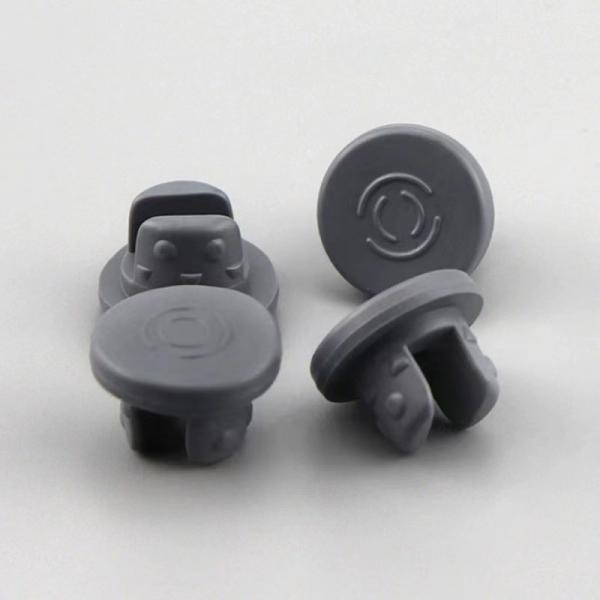 20mm 23mm medical vial bottle closures Medical Butyl Rubber Stoppers for Pharmaceutical Lyophilization Glass Vials