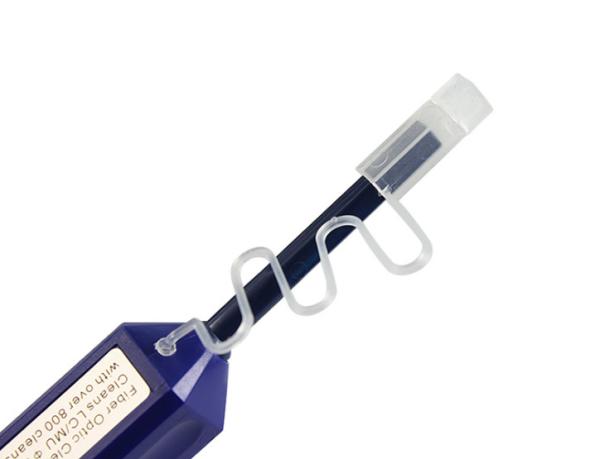 LC Connector Fiber Optic Cable Tools , One Click Fiber Optic Cleaning Pen