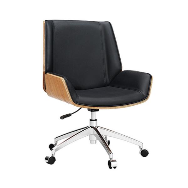 Elegant Wooden Ergonomic Folding Office Chair Luxury Manager Executive Business Furniture