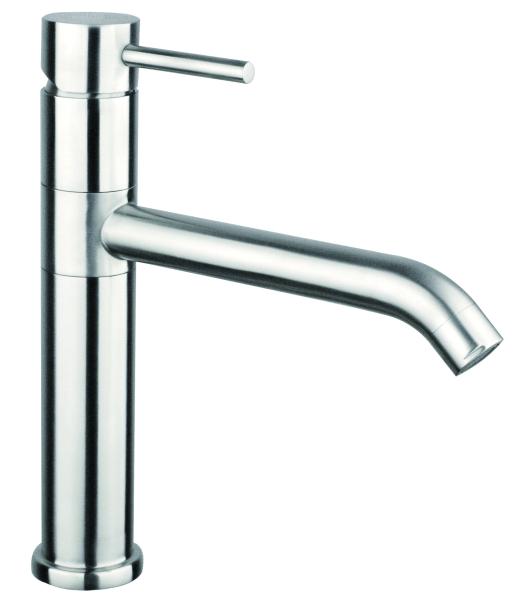 New Style Single Handle brushed finished Designed bathroom wash basin mixer faucet