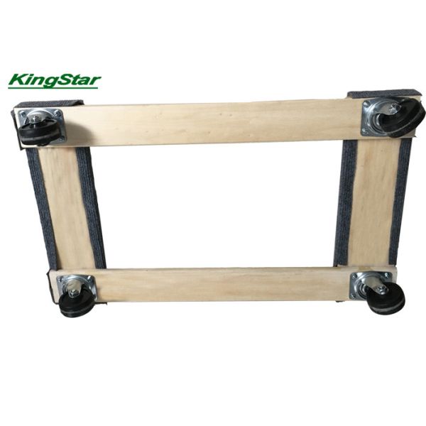 Heavy Duty Hard Wood Moving Dolly , OEM 1000 Lb Furniture Dolly For Home