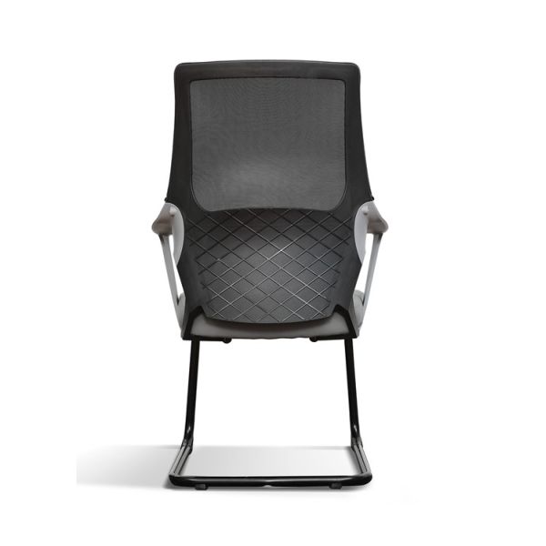 Executive  Chairs Office Furniture, Metal Frame Breathable Mesh Upholstered Seat Guest Reception Visitors Meeting Chair