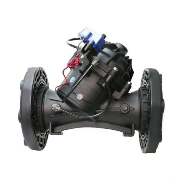 6 Inch Nylon Reinforced Solenoid Valve, Ultra-High Flow DN150 Hydraulic Diaphragm Valve for Large Scale Irrigation 24Vac 12Vdc