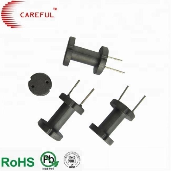 NiZn MnZn Ferrite Drum Core 2 Pins DR Type Magnet Composite