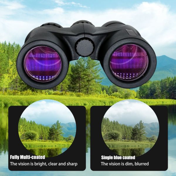 Светлый телескоп компакта биноклей 8x32 птицы для удить путешествовать звероловства