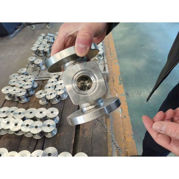 Spheroidal Ductile Iron Ball Valve Dn200 Flanged Connection