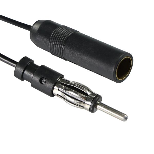 Car Antenna Extension Cable - Male to Female Radio Antenna Adapter Cord for AM/FM Stereo, Head Unit, Car Audio Receiver