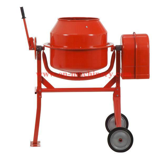 Portable Concrete Mixer Mini Concrete Mixer with 180L with Electric Engine