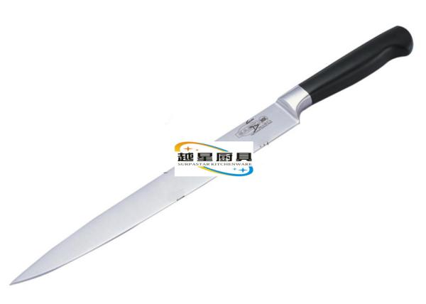 Entregue Cookwares de aço inoxidável flexíveis, cozinheiro chefe forjado punho do preto que desossa o tamanho 6 da faca/8/10 polegadas