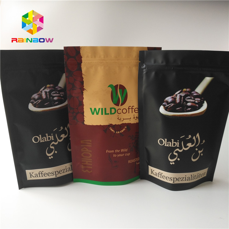 Мешки молнии пластиковые упаковывая напечатанную реторту соуса еды вакуума стоят вверх сумка