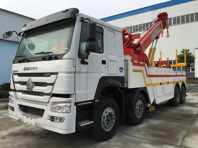 Caminhão de reboque resistente de Howo 8X4 371HP, caminhão de reboque quebrado da recuperação dos carros