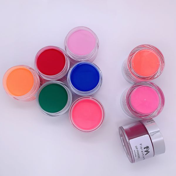 1oz 28g Wholesale Acrylic Dipping Glue Colorful 2000 Colors Private Label Dip Powder for Nail Supply