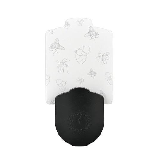 Powerful Plug-in Glue Board Sticky Mosquito Trap Lamp UV Light Insect Bug Moth Killer for Indoor Pest Control Solution