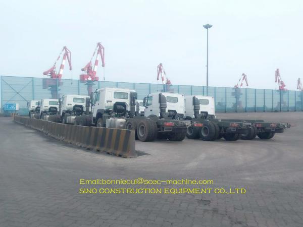 Diesel Fuel Type Heavy Duty Tractor Truck Chassis 6x4 Cargo Semi Trailers