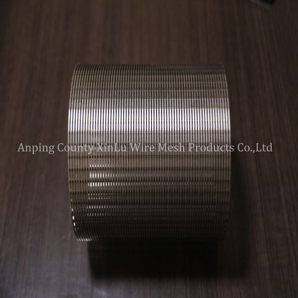 Duplex Stainless Steel 2205 V Wire Continuous Slot Screen Tube for Non Magnetic Johnson Strainer Pipes