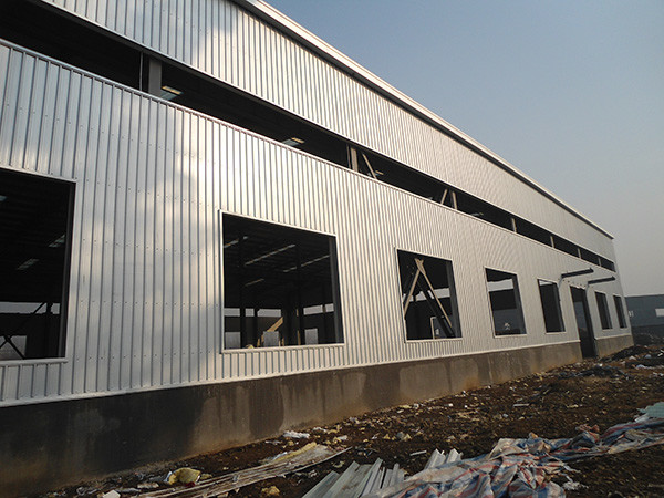 Industrial Steel Frame Building Construction Workshop Steel Structure Prefabricated