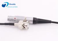 Lemo aux cables électriques faits sur commande de BNC FGG 0B 1B 2B 3B au mâle de BNC et au câble femelle