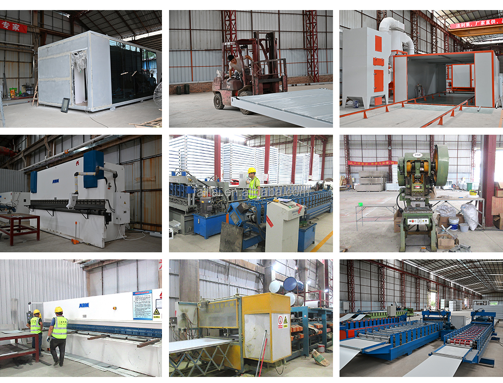 High Quality Easy Assembly 20ft Folding Container House Modular Container Unit Portable Site Office Prefab Dormitory Bathroom