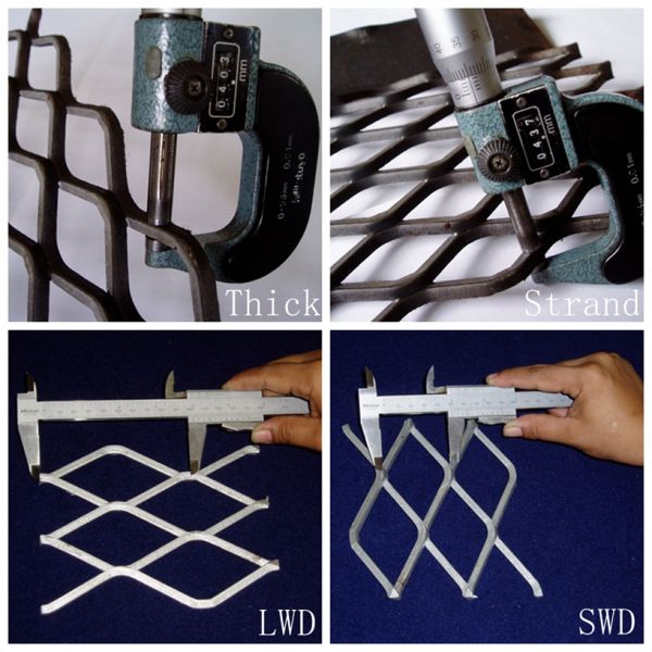 Сверхмощный расширенный подиум металла скрежеща покрытие цинка 500g/sqm ASTMA36