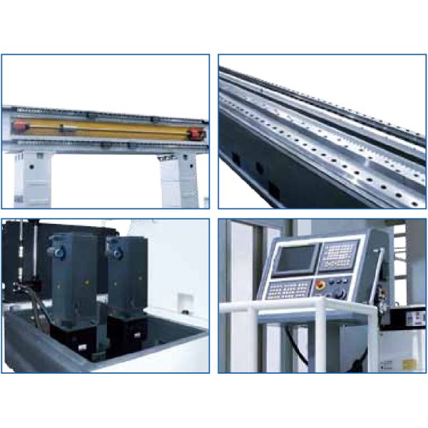 Центр обработки Gantry GMC3080 Тяжелая высокоскоростная Gantry Движущаяся CNC-машина с фиксированным рабочим столом