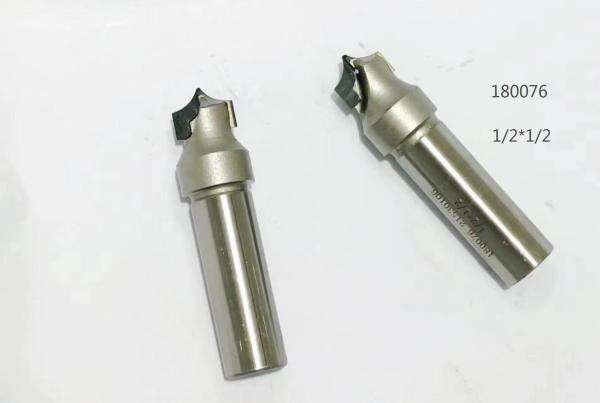 CNC Milling Router Bits with 1/4 Inch Cutting Diameter and Titanium Nitride Coating