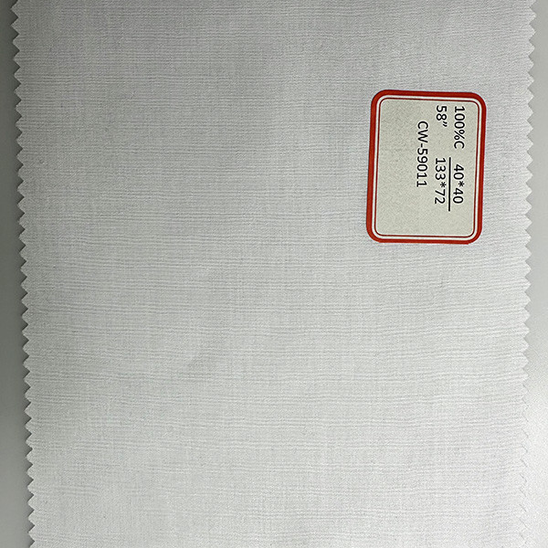 40s Yarn OEM Cotton Fabric Shrink Resistant For Home Textiles