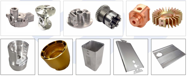 ODM OEM частей точности CNC изготовленных на заказ частей обслуживания AL6063 CNC алюминиевых подвергая механической обработке