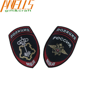 Polyester Personalised Embroidered Badges Embroidery Patches For Jackets