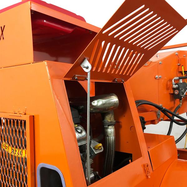 Household Wood Chipper For Palm Fronds Tractor Wood Mulching Machine