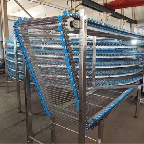 China Frigorífico Espiral Flexível de Alta Qualidade para Produtos do Mar