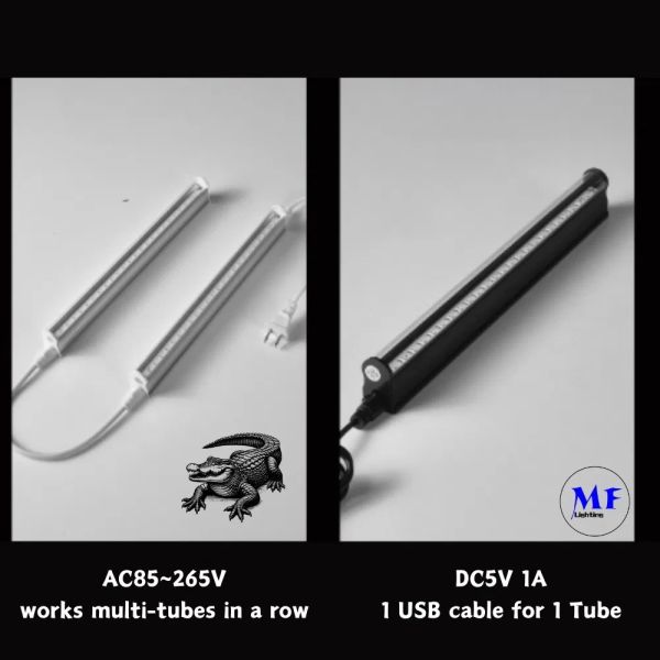 Factory Price High Power 6W PC and Alu Material IP43 Customized UV Party Light UV Light Curing Lamps for Distinguish Money UV Ink Curing