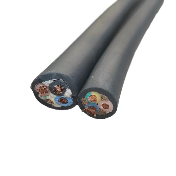 Cable de goma flexible 450V/750V, resistencia al aceite, buena flexibilidad
