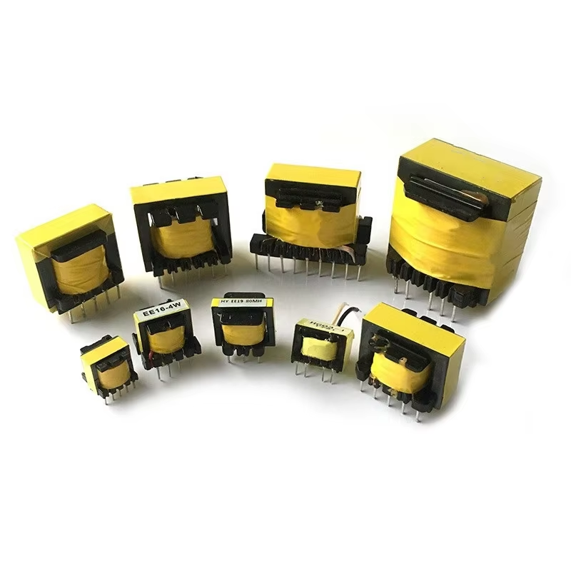 EE22 50Hz Ferrite Core Toroidal Power Transformer Single Phase for PCB Switching Power Supply