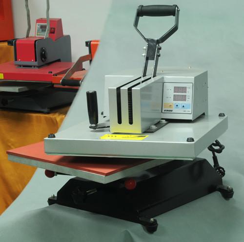 40*60Cm Shaking Heat Transfer Machine , Pneumatic Professional Heat Press Machine