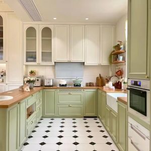 Lacquer Kitchen Cabinet