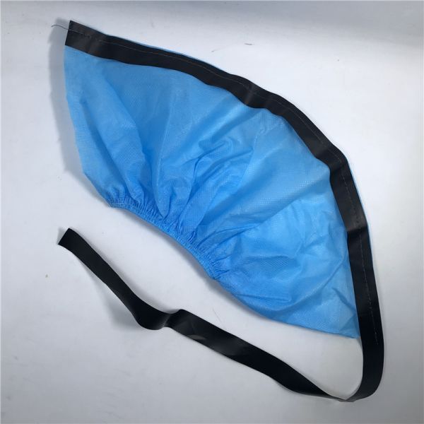 CE Disposable 10^6 Anti Static Shoe Covers Supplier Hubei Haixin Non-woven Medical Overshoes PP Non-slip Shoe Cover Wholesale