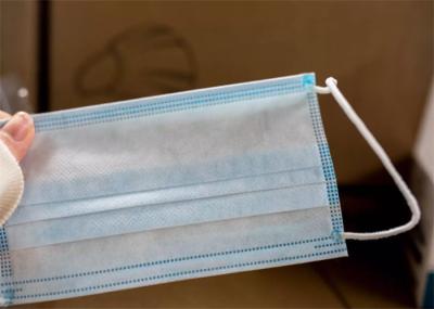 Daily Use Protective 3 Ply Non Woven Face Masks Class I Blue Green Pink