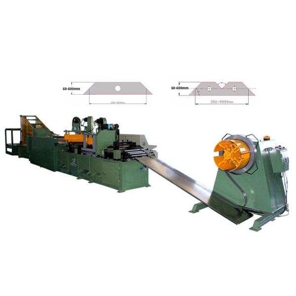 High Speed Silicon Steel Cutting Machine , Cut To Length Line With 600mm Width