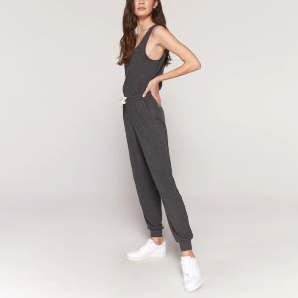 Women Casual Loose Vest Top Sets Running Joggers Yoga Pants Fashion Jumpsuits