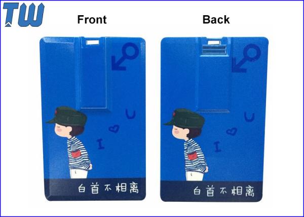 Classic Credit Card USB Thumb Drive USB 3.0 Interface High Data Transfer Speed