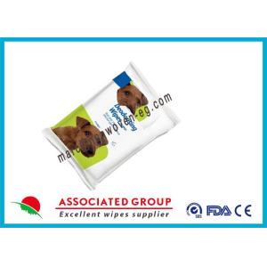 Instante de los trapos del oído y del ojo del animal doméstico de la vitamina E del áloe limpio para los gatos de los perros